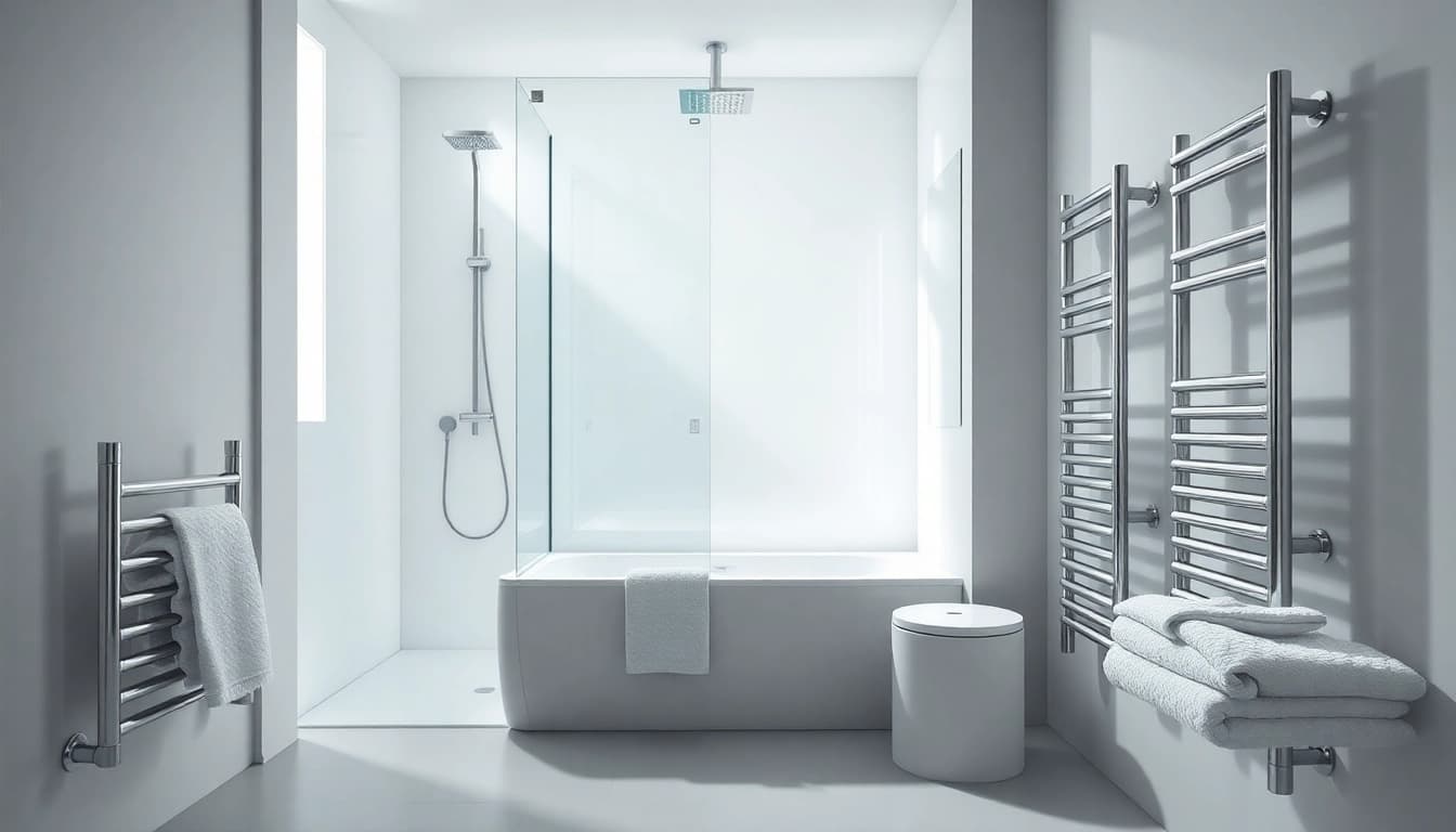 Erleben Sie elegante sonni sanitär Produkte in einem stilvollen Badezimmer.