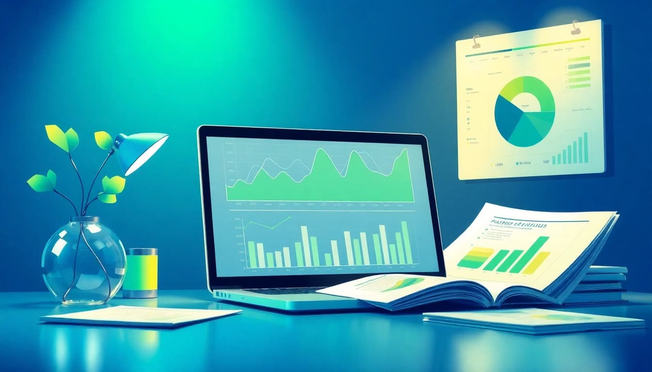 Analyser la rentabilité avec des graphiques illustrant la performance financière.