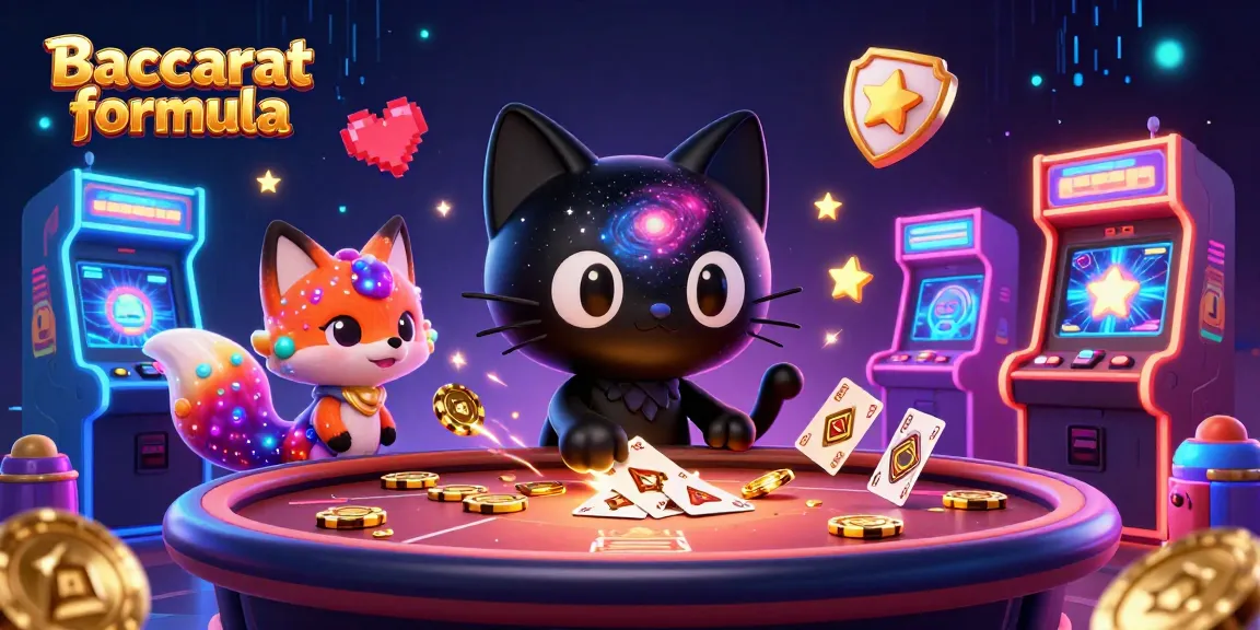 Engage with the Baccarat formula in this vibrant cosmic casino battle, featuring stunning characters and chaos.