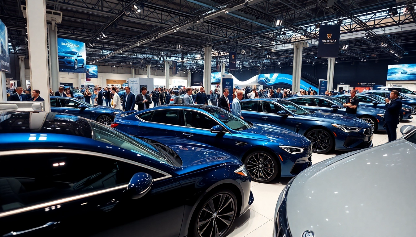 Explore the vibrant auto cars show with the latest models and enthusiastic viewers.