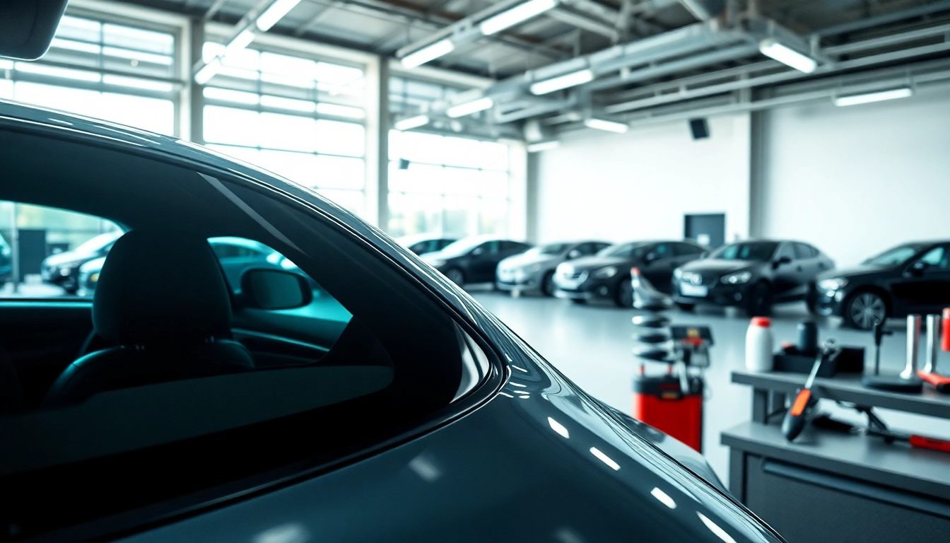 Explore options for window tint near me with a sleek vehicle interior showcasing tinted windows.