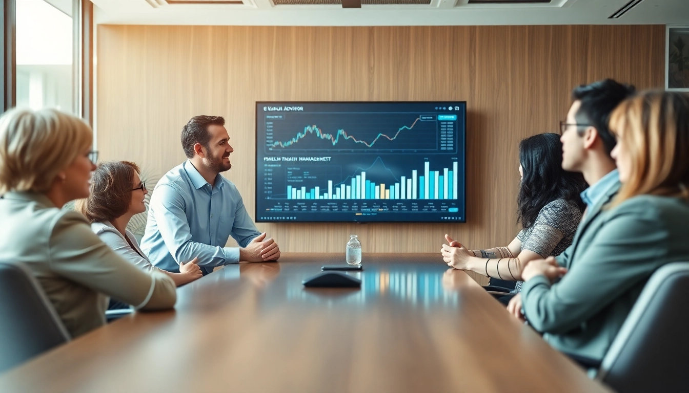 Engage in wealth management San Antonio with dedicated financial advisors collaborating with clients.
