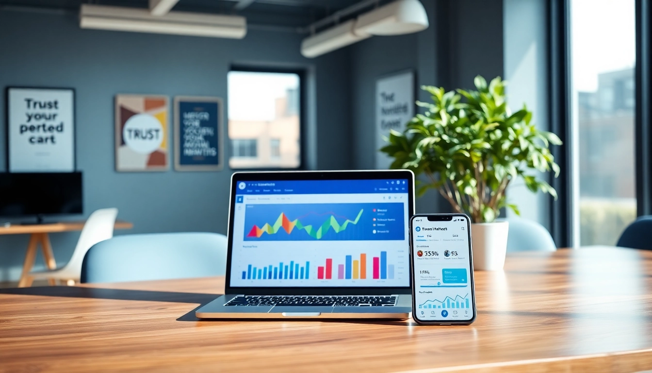 Analyze data trends with https://vj88.online/ showcasing vibrant graphs and social media metrics in a modern workspace.