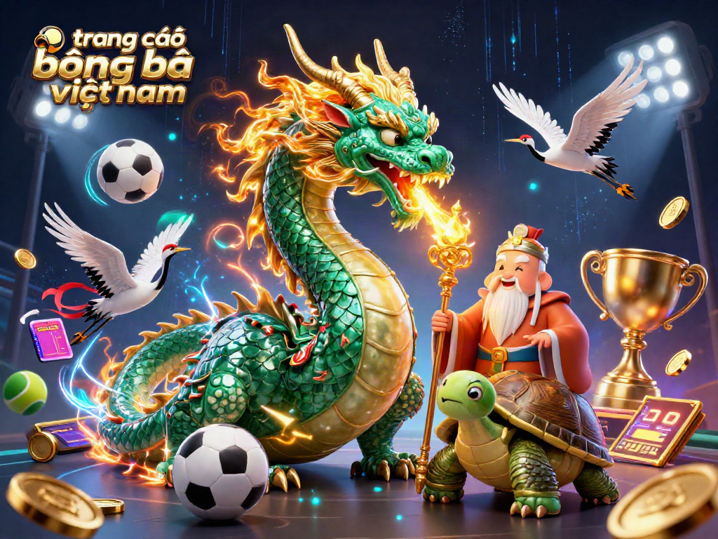 Khám phá các trang cá độ bóng đá việt nam với hình ảnh 3D sống động về bóng đá và may mắn