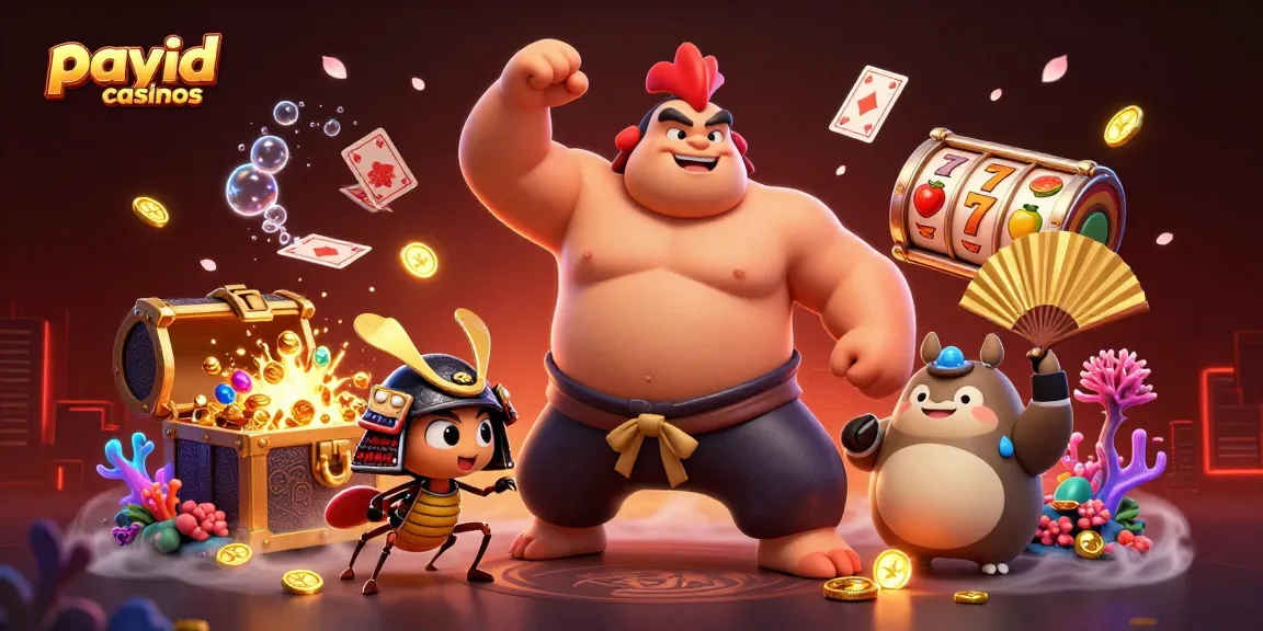 Join the action at payid casinos with exciting games, gold coins, and dynamic characters!