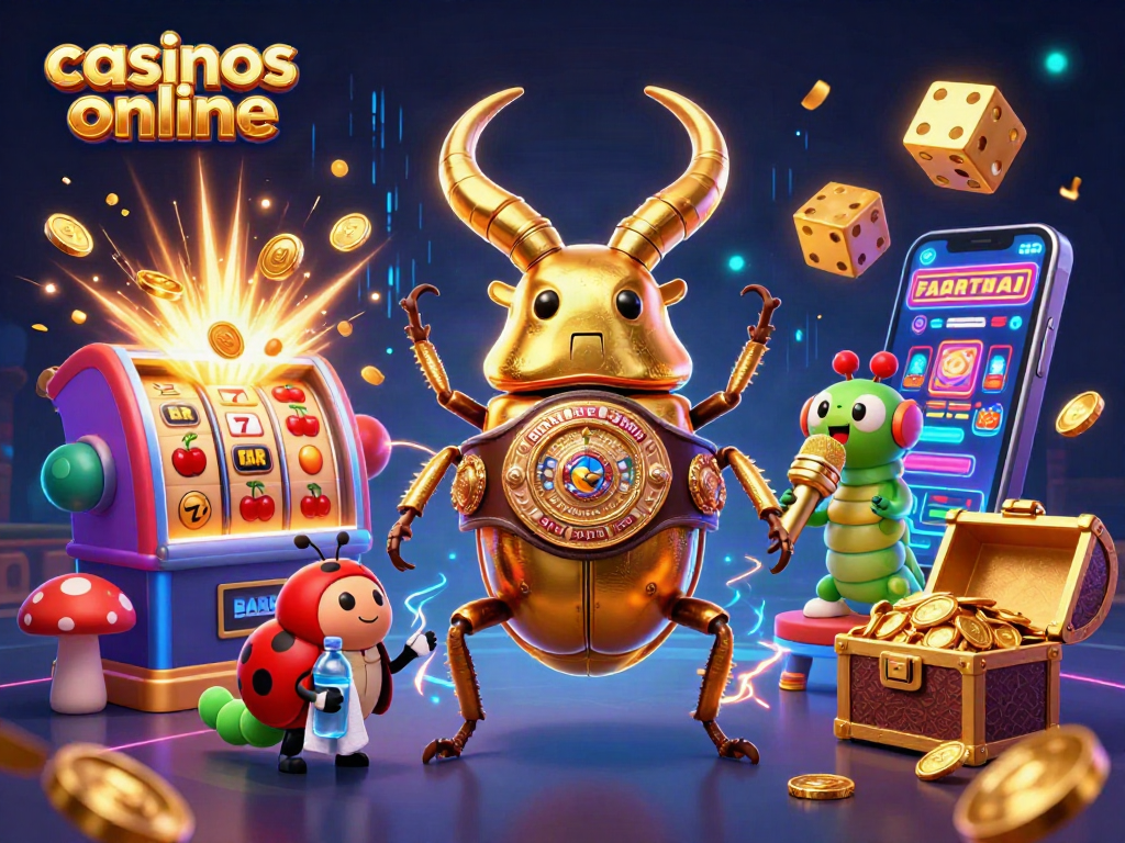 Juega en casinos online y disfruta de un emocionante mundo de tragamonedas y jackpots deslumbrantes.