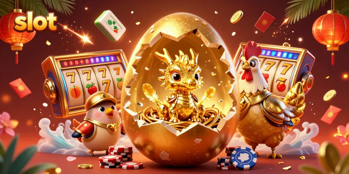 Spin the slot reels with exciting characters and golden elements in a dazzling casino scene.