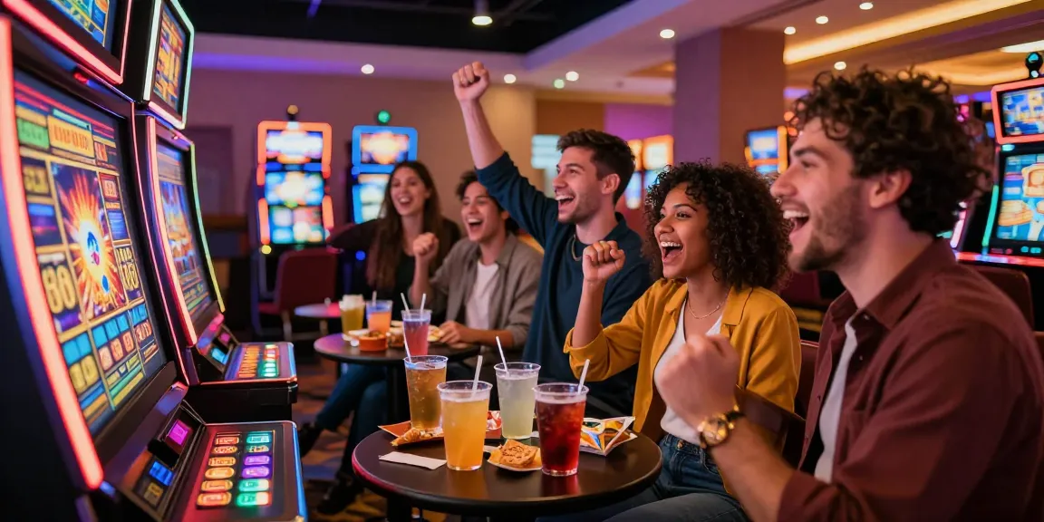 Pengalaman bermain slot gacor di kasino modern dengan suasana yang meriah.