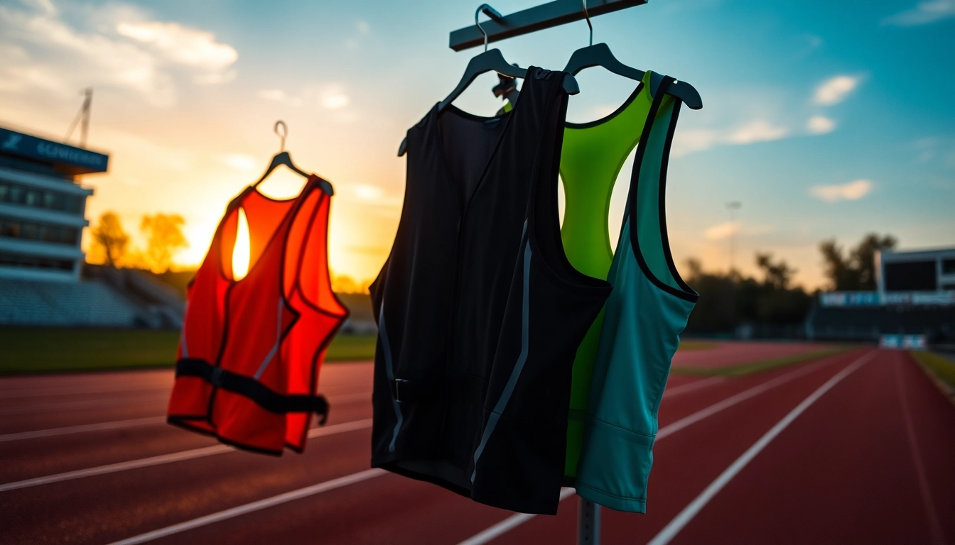 Shop high-performance running vests with various styles and vibrant colors.