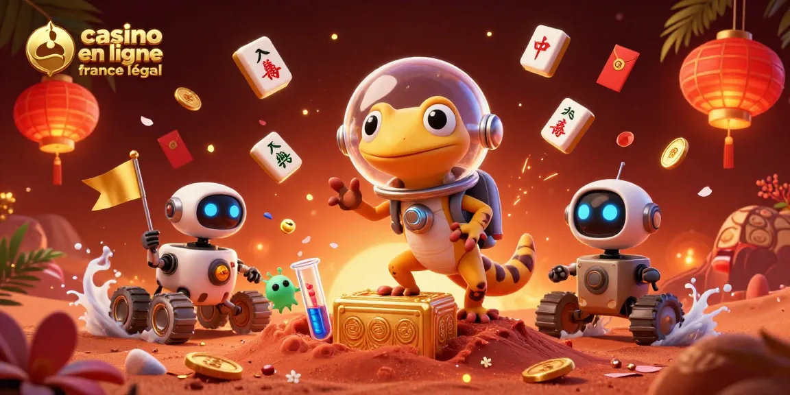 Jouer dans un casino en ligne légal en France avec une image vibrante de divertissement.