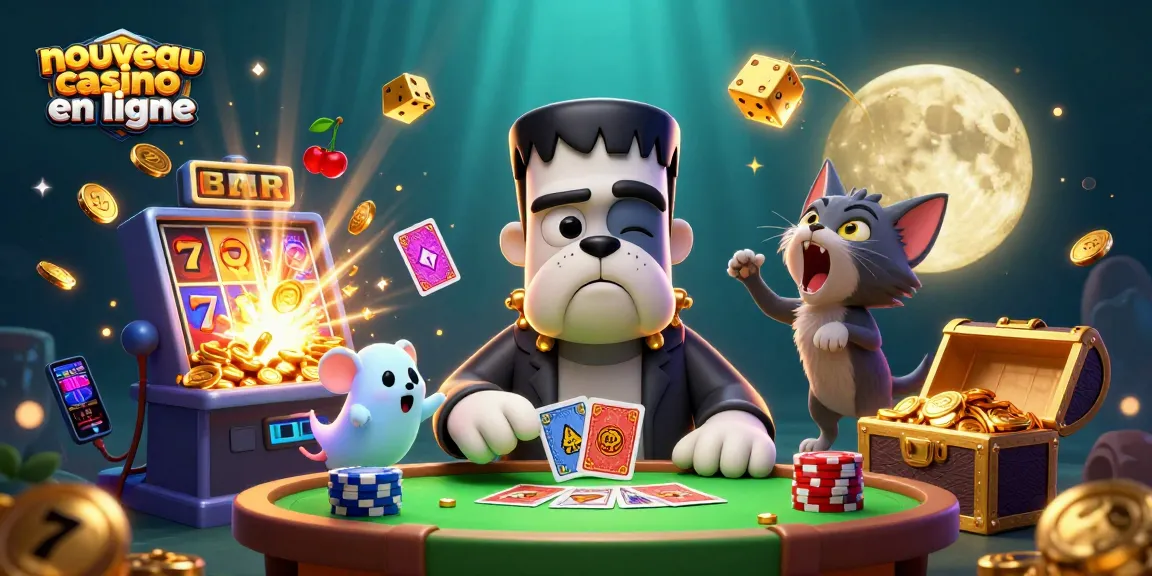 Jouez au nouveau casino en ligne avec une expérience immersive captivante et des éléments de jeu dynamiques.