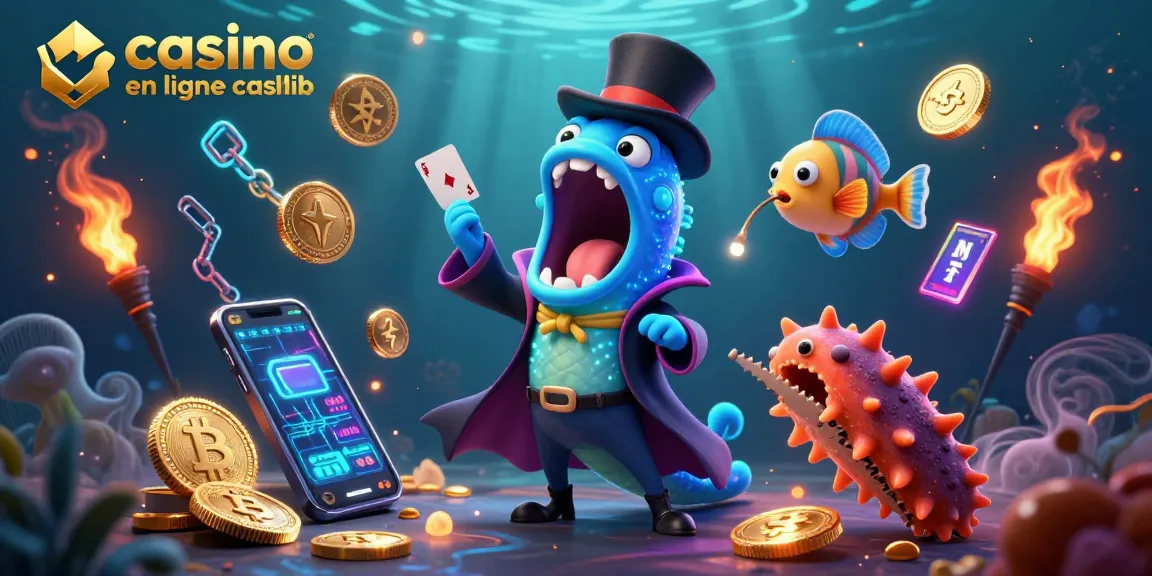 Découvrez le casino en ligne cashlib et ses jeux captivants, avec des profondeurs sous-marines en fond.