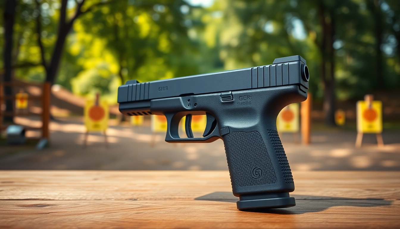 Observe the detailed Polymer 80 Glock 17 frame prominently displayed outdoors, showcasing design features.