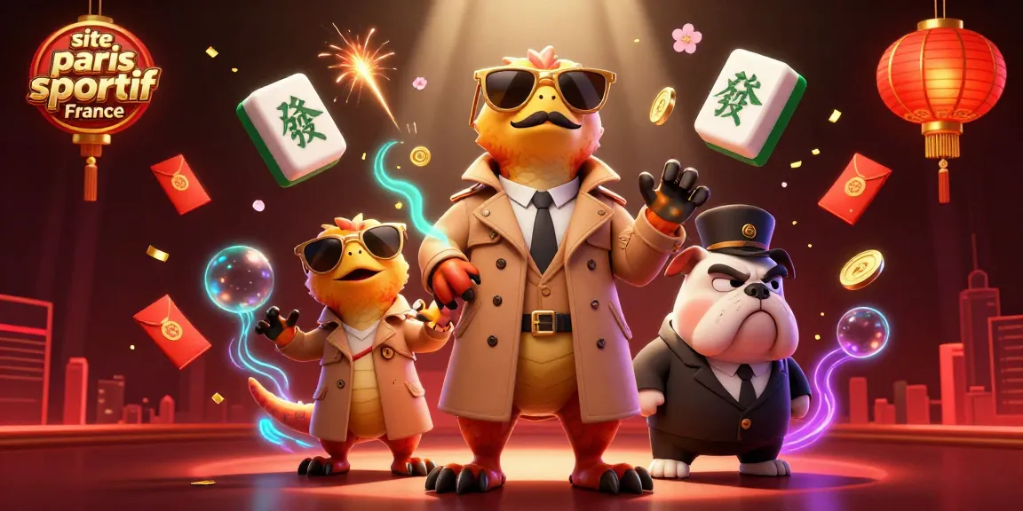 Pariez sur le site paris sportif France avec des raptors déguisés dans un casino animé.