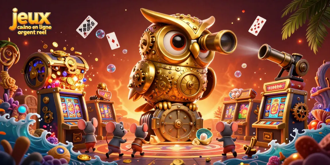 Découvrez les jeux casino en ligne argent réel à travers une illustration dynamique et captivante.