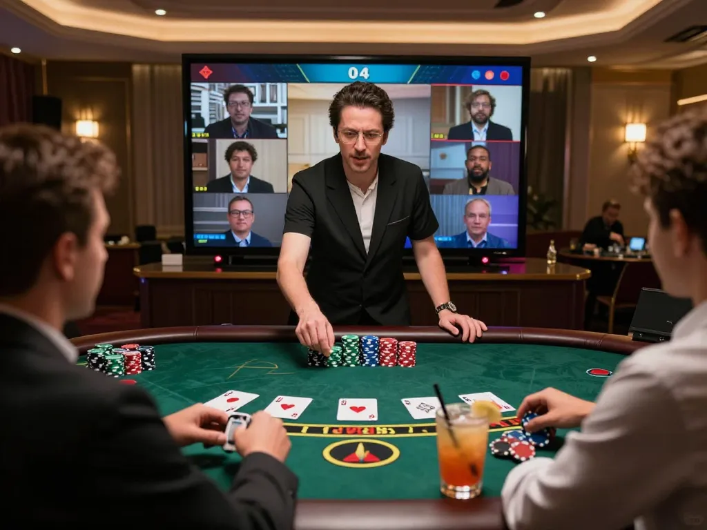Engaging online casino experience with PUB88, showcasing players enjoying a live dealer game.