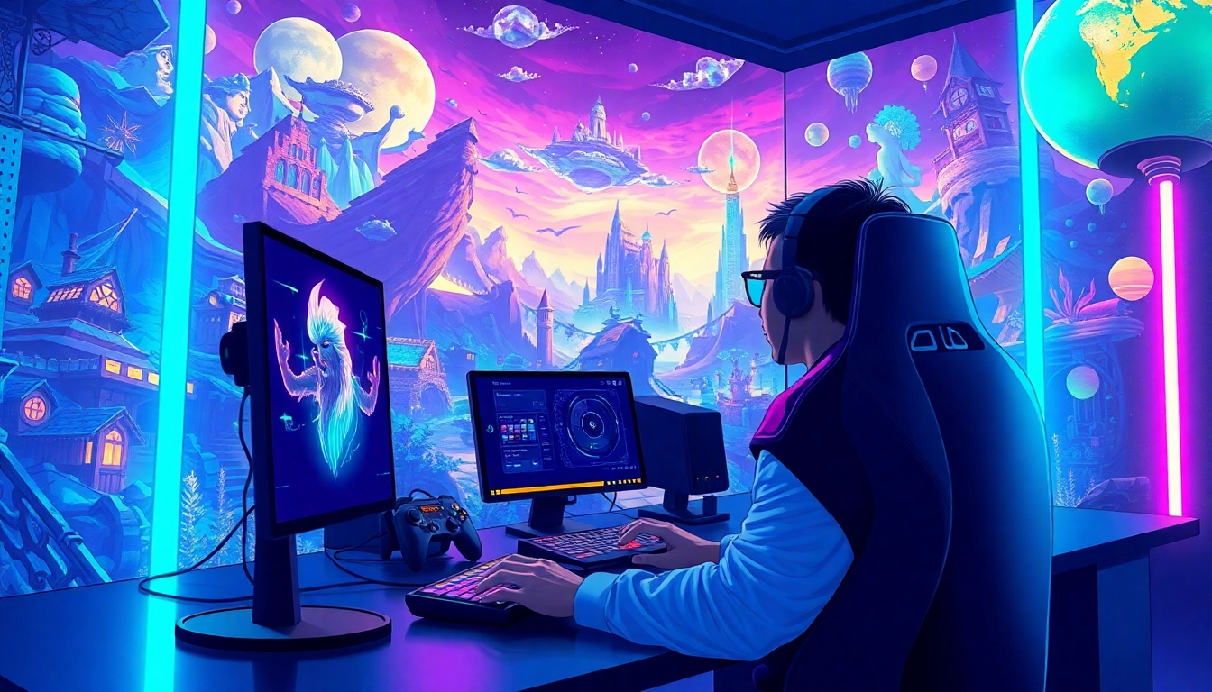 Menampilkan suletoto alternatif dalam pengalaman gaming yang menarik dan futuristik.