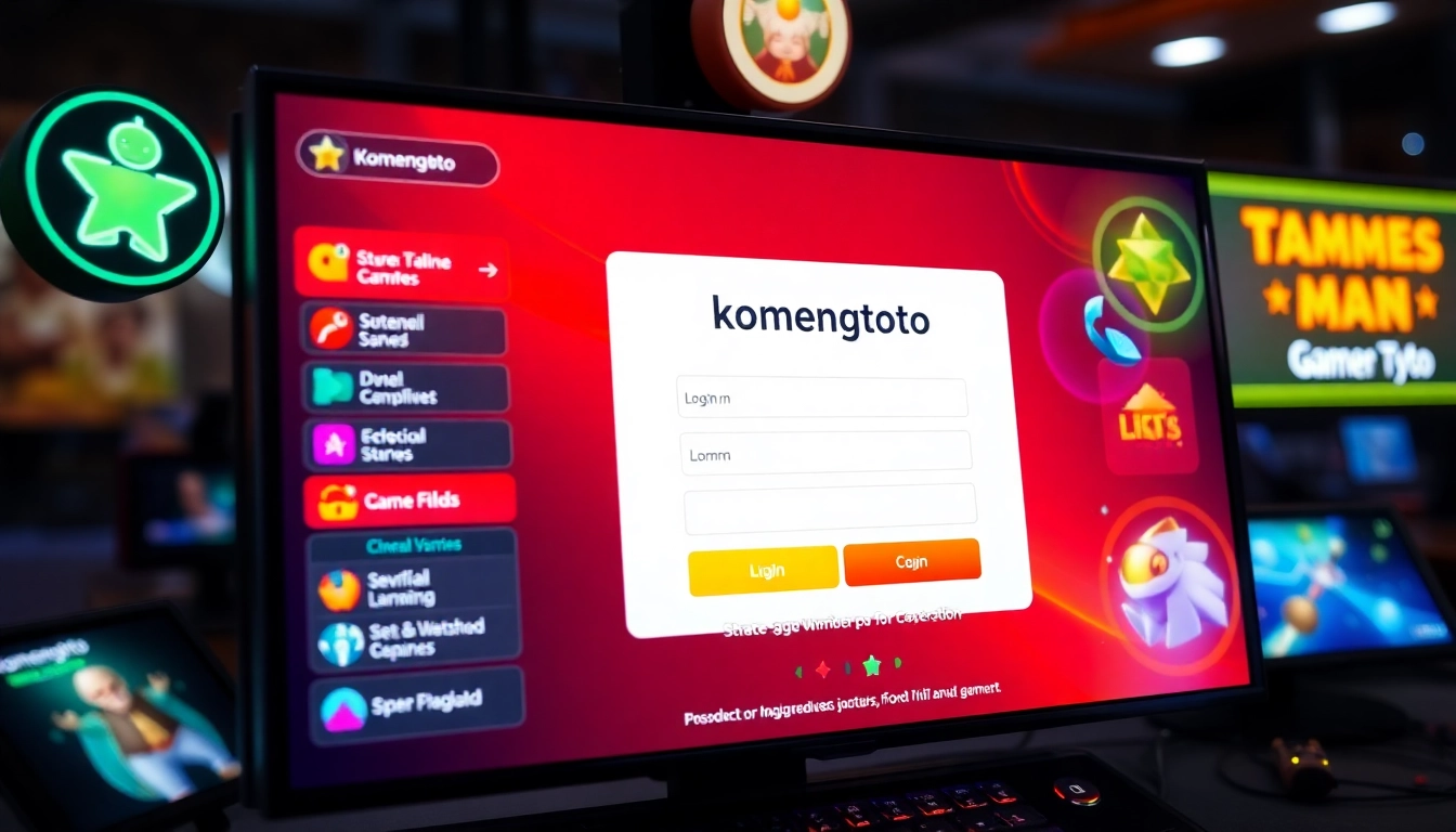 Masuk ke akun komengtoto login dengan tampilan antarmuka yang menarik dan mudah digunakan.