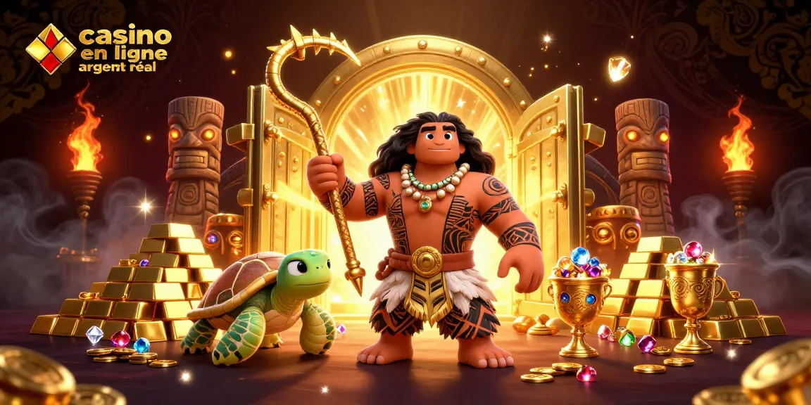 Découvrez un casino en ligne argent réel avec un décor vibrant, personnages animés et trésors scintillants.
