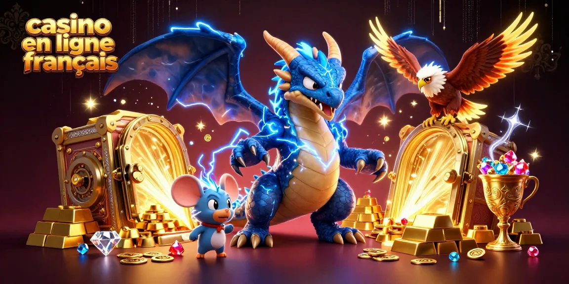 Plongez dans l'univers captivant du casino en ligne français avec des dragons et des trésors éblouissants.