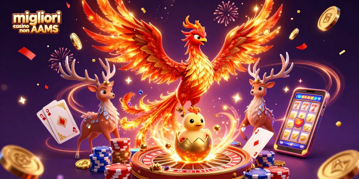 Gioca nei migliori casino non AAMS con emozionanti slot, ricchi premi e avventure fantastiche.