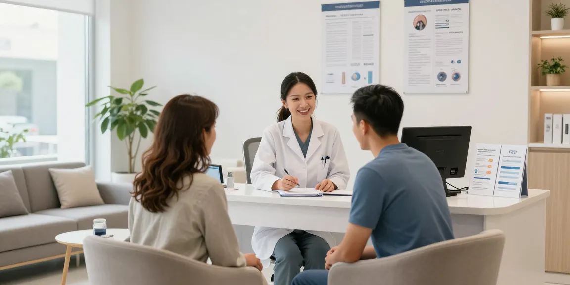 Expert consultation for hair transplant Istanbul at a modern healthcare clinic, showcasing patient care and medical professionalism.