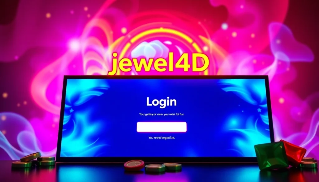Mengakses jewel4d login slot melalui antarmuka menarik dan ramah pengguna.