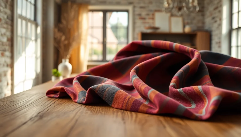 Punta di Roma stof benadrukken met rijke kleuren en een luxe textuur