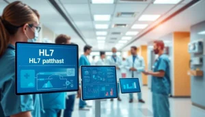 Optimizing HL7 Schnittstelle in a busy healthcare environment with data flow.