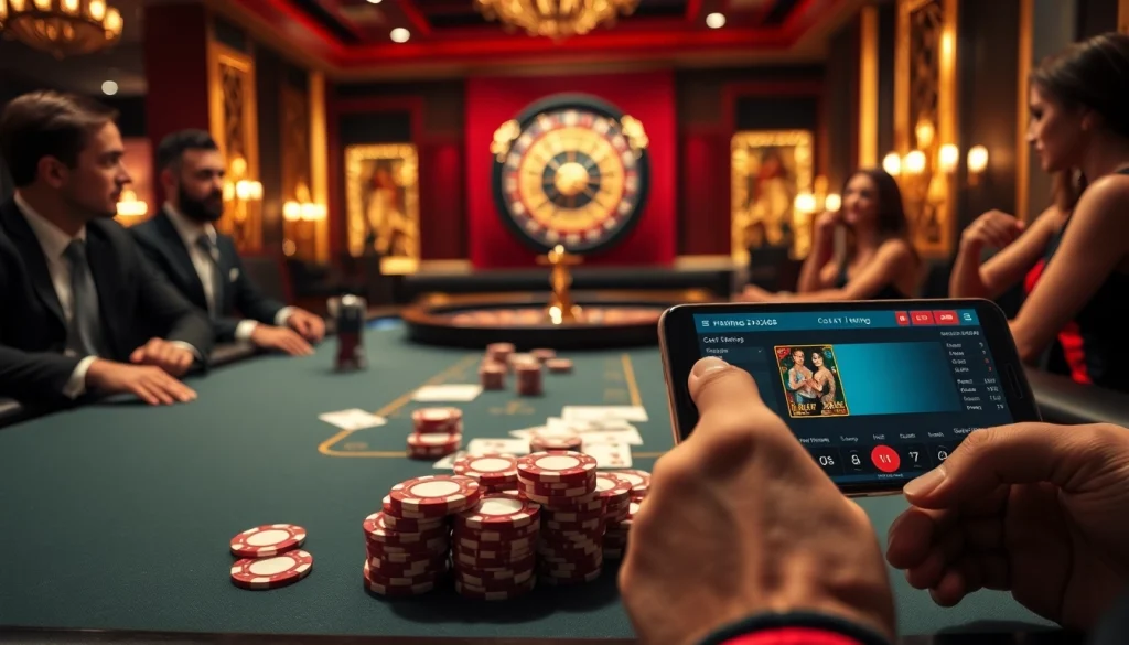 Intense gameplay at XX88 poker table with vibrant chips and cards.