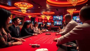 Daftar Asialive88 dan interaksi langsung dealer di suasana permainan kasino online yang seru.