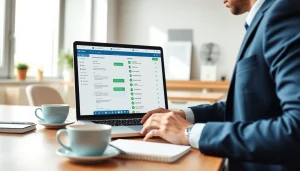 Understand What is a CRM for WhatsApp through a professional setting showcasing CRM software integration.