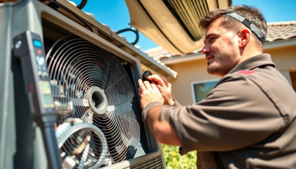 Expert technician providing ac repair mesa az service, ensuring efficient cooling solutions.