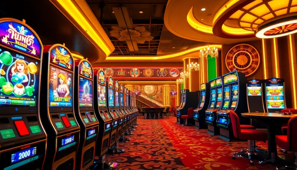 Rasakan sensasi slot deposit pulsa dengan mesin slot yang menarik dan elemen kasino.