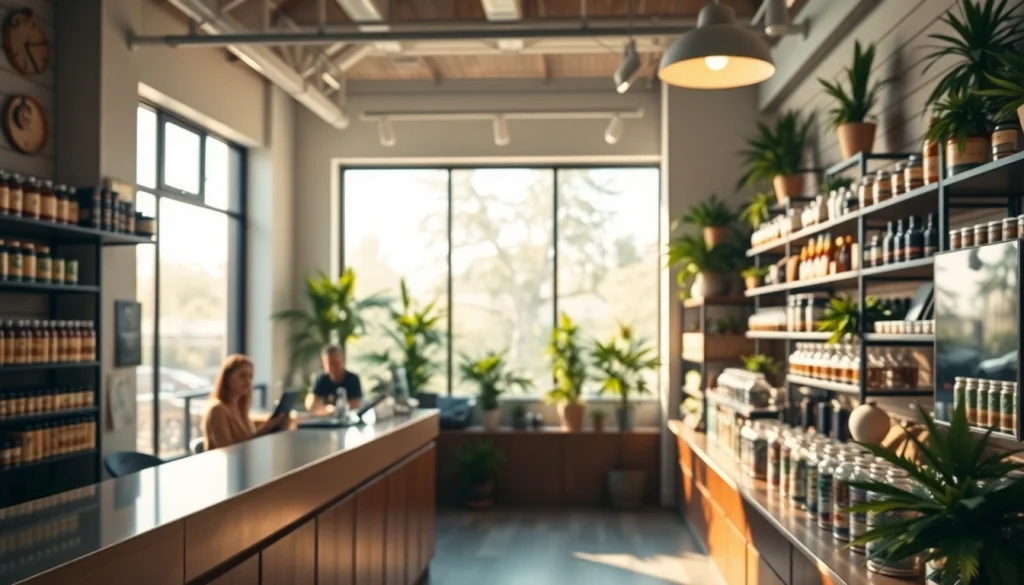 Asociación de tiendas de cannabis Lloret de Mar con un interior acogedor y vibrante.