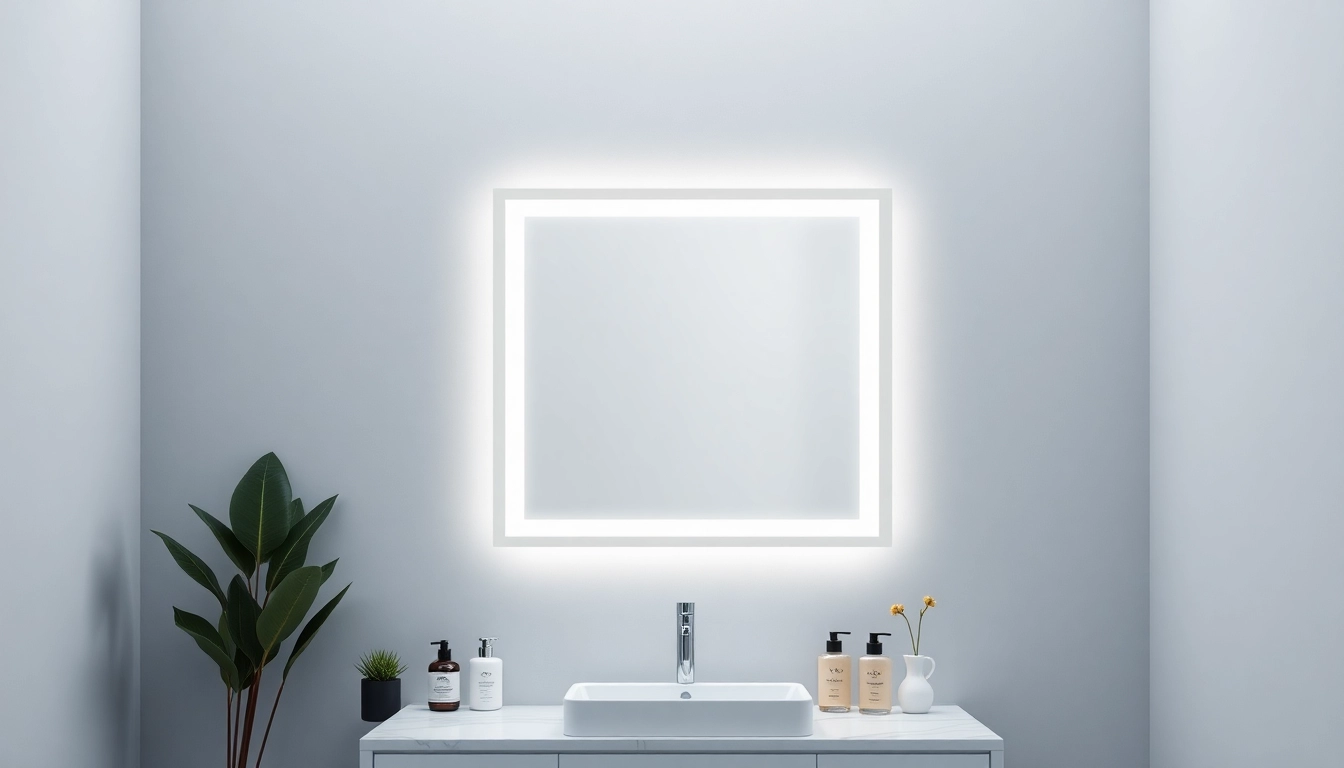 Add Style and Functionality with a Bathroom Mirror with Led Light