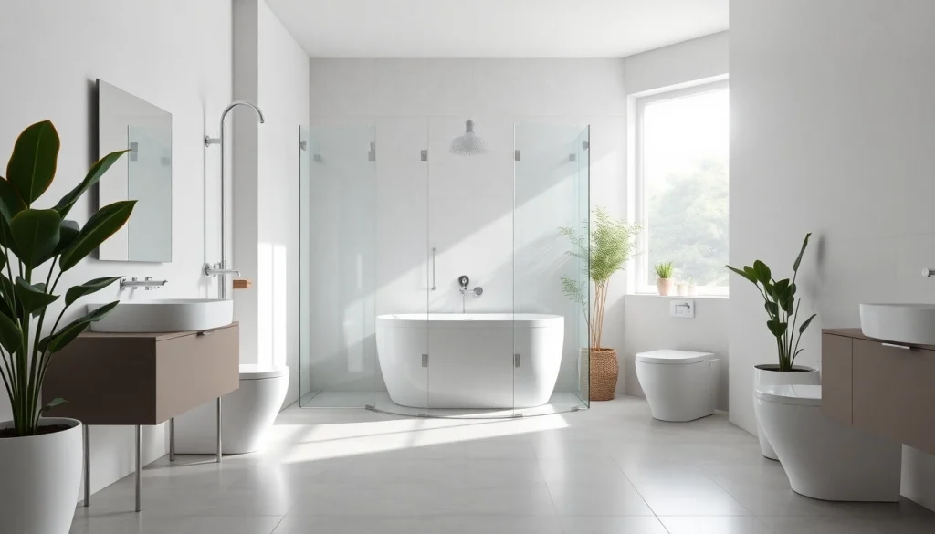 Erleben Sie die stilvolle sonni Duschkabine 80x80 in einem modernen Badezimmer mit eleganten Fliesen.