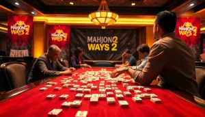 Experience Mahjong Ways 2 with thrilling gameplay and colorful tiles at the casino.