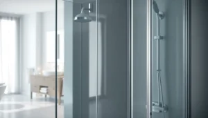 Genießen Sie die elegante duschkabine 90x90 in einer modernen Badezimmerumgebung.