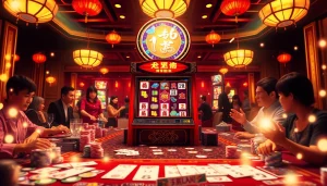 Experience Mahjong Ways 2 slot gameplay, showcasing vibrant casino visuals and thrilling action.